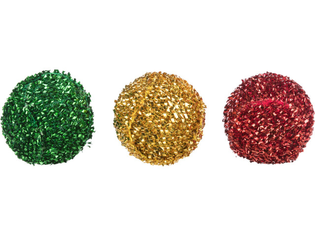 Jucarie Mingi de Craciun, 3 buc, 4 cm, 92549 [4]
