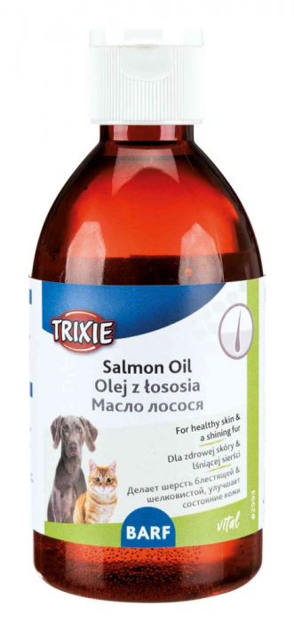 Ulei Somon pentru Caini Si Pisici Omega 3 Si 6/250ml, 29932 [1]