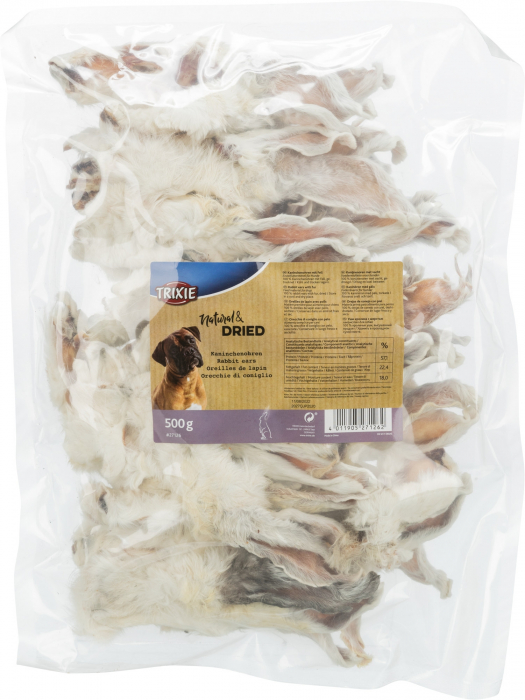 Urechi De Iepure Cu Blana, Uscate, 500 g, 27126 [2]