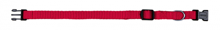 Zgarda Chimga Clasic Reglabil, XS-S: 22-35 cm/10 mm Rosu, 14203 [1]