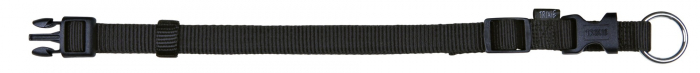 Zgarda Chinga Clasic Reglabil, S-M: 30-45 cm/15 mm Negru, 14211 [1]