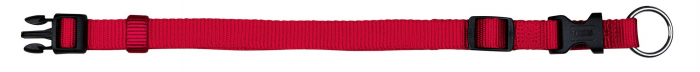 Zgarda Chinga Clasic Reglabil, S-M: 30-45 cm/15 mm Rosu, 14213 [1]