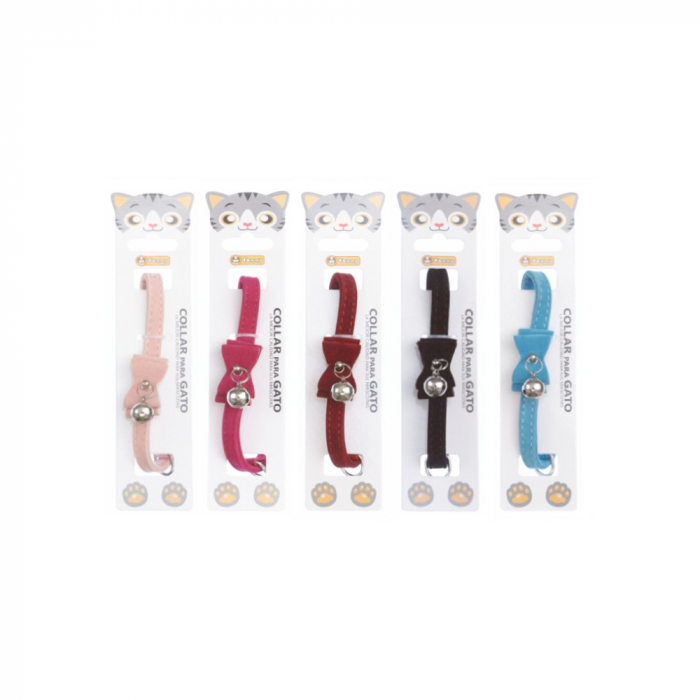 Zgarda fancy cu fundita mix color 1 cm/30 cm [1]