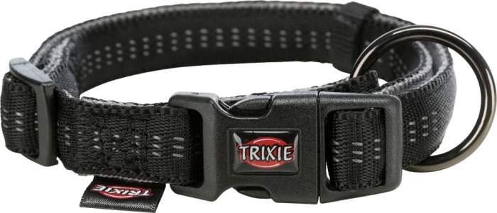 Zgarda Softline Elegance, L- x L: 40-65 cm/25 mm, negru/gri, 116101 [1]