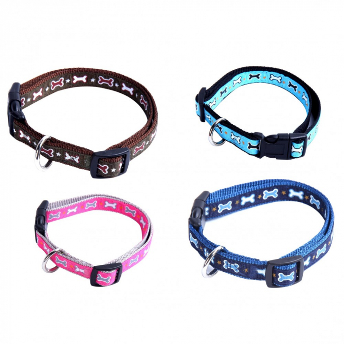 Zgarda textila cu oscioare 15 mm/40 cm [1]