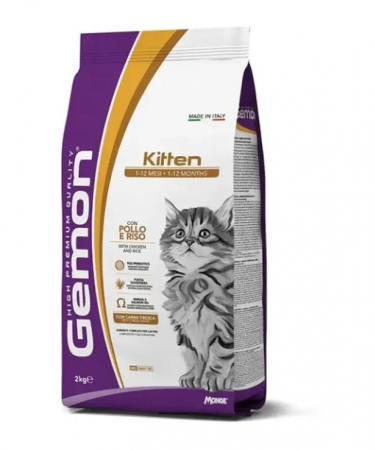 Hrana Uscata pentru Pisici - 0031 GEMON C DRY KITTEN CHICKEN&RICE 34/15 20KG