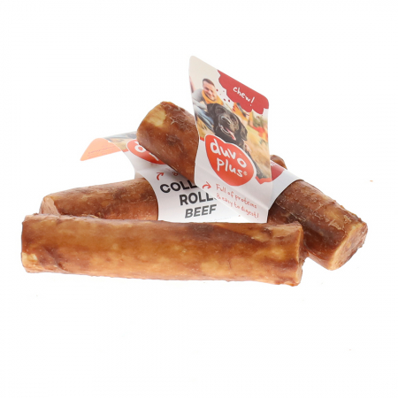Recompense si Suplimente pentru Caini - (-15%) Recompensa Pentru Caini, Rulou Cu Colagen Si Vita, M: 12.5cm, 1buc/55g, L15227