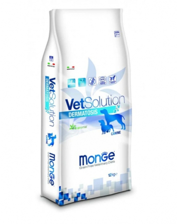 Hrana Uscata pentru Caini - 1016 MONGE D VETSOLUTION DERMATOSIS 12KG