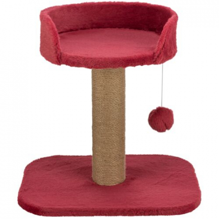 Patuturi, Iglu si Ansambluri Sisal pentru Pisici - (-20%) Ansamblu De Joaca, Mica, 45x35 cm/ h:46 cm, Rosu, 9935268