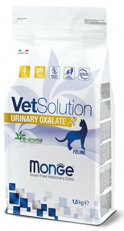 Hrana Uscata pentru Pisici - 1610 MONGE C VETSOLUTION URINARY OXALATE 1,5KG