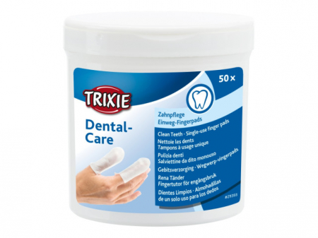 Igiena Caini - Servetele Degetar Pentru Igiena Dentara La Caini/Pisici, 50 buc, 29393