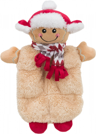 Produse de Craciun - Jucarie Pentru Caini, Xmas Turta Dulce, Cu Sunet, 28 cm, 92573