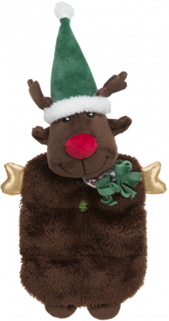 Produse de Craciun - Jucarie Ren Craciunel, cu Sunet, 37 cm, 92576
