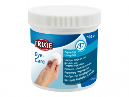 Igiena Caini - Dischete Umede Cu Aloe Vera Pentru Ingrijirea Ochilor, 100 buc, 29391