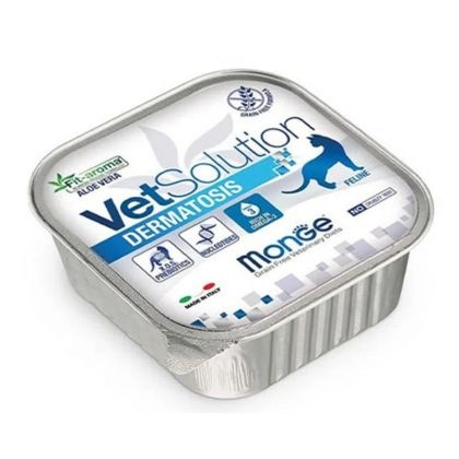 Hrana Umeda pentru Pisici - 4601 MONGE C VETSOLUTION DERMATOSIS 100GR
