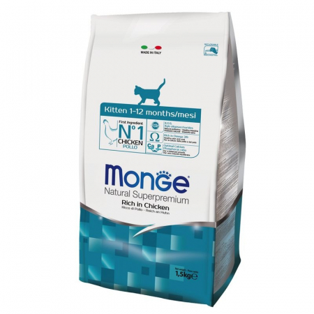 Hrana Uscata pentru Pisici - 4879 MONGE C SPREM KITTEN 1,5KG