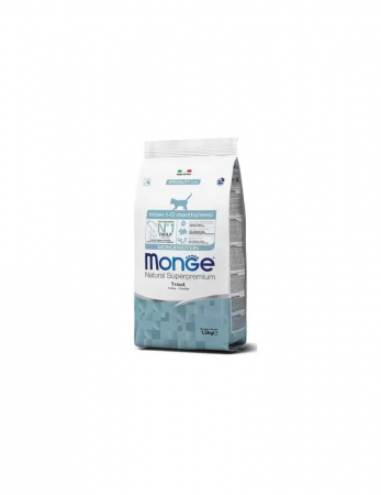 Hrana Uscata pentru Pisici - 5500 MONGE C SPREM KITTEN TROUT MPROT 1,5KG