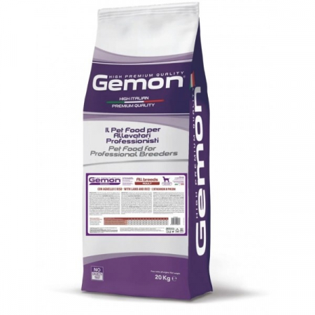 Hrana Uscata pentru Caini - 5616 GEMON D DRY ADULT AB LAMB&RICE 24/12 20KG