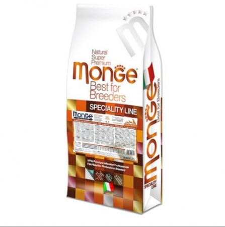 Hrana Uscata pentru Caini - 6057 MONGE D SPEC AB DUCK, RICE&POTATOES 26/16 15KG