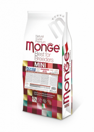 Hrana Uscata pentru Caini - 6064 MONGE D MINI LAMB 27/14,5 15KG
