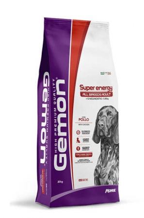 Hrana Uscata pentru Caini - 6163 GEMON D DRY SUPER ENERGY CHICKEN 31/22 20KG
