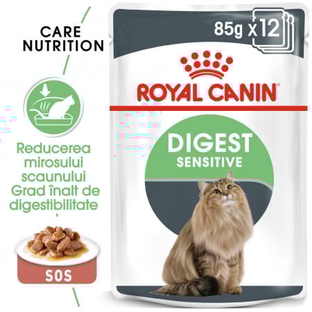 Produse pentru Pisici - Royal Canin Digest Sensitive Gravy 12x85g