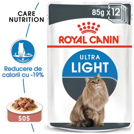 Produse pentru Pisici - Royal Canin Light Weight Care Gravy 12x85g