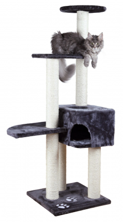Accesorii pentru Pisici - Ansamblu De Joaca, Alicante, 45x45 cm/ h: 142 cm, Antracit, 43867