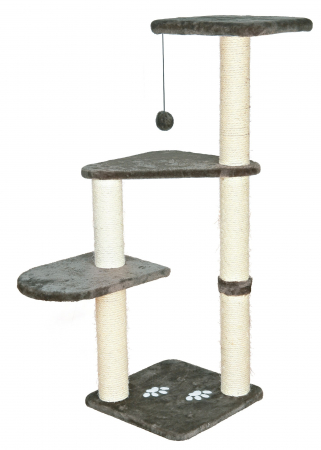 Accesorii pentru Pisici - Ansamblu De Joaca, Altea, 40x40 cm/ h: 117 cm, Gri Platinum, 43882