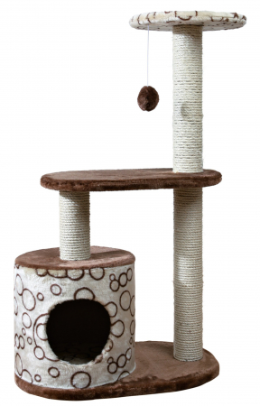 Patuturi, Iglu si Ansambluri Sisal pentru Pisici - Ansamblu Casta 95 cm Maro/Bej 44590