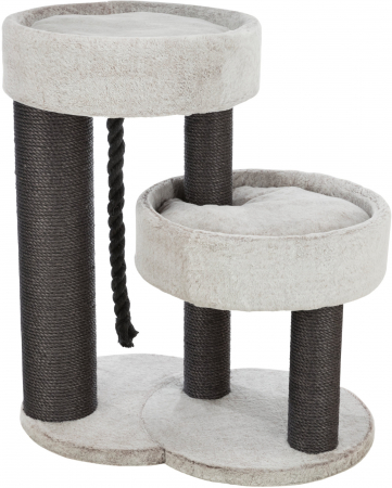 Patuturi, Iglu si Ansambluri Sisal pentru Pisici - Ansamblu Daniele XXL cu Sisal, 96 cm/85 x 54 cm, Gri, 44671