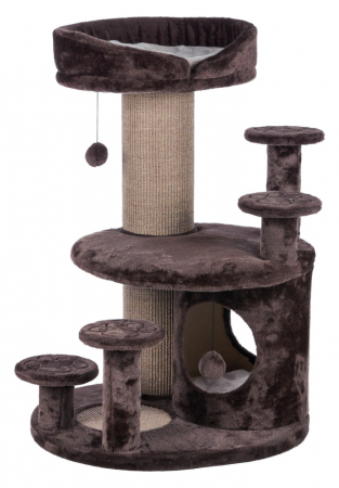 Patuturi, Iglu si Ansambluri Sisal pentru Pisici - Ansamblu De Joaca, Emil, 69x59 cm/ h: 96 cm, Maro/Bej, 44930