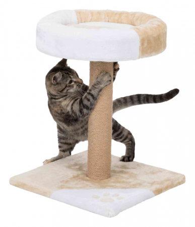 Patuturi, Iglu si Ansambluri Sisal pentru Pisici - Ansamblu Tarifa Crem/Alb 52 cm 43711