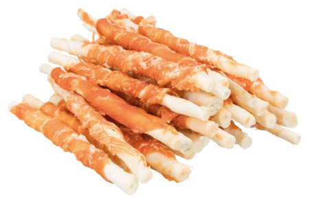 Produse pentru Caini - Recompense Pentru Caini, Denta Fun, Rulouri Cu Pui, 30 buc/ 12 cm/240 g 31378