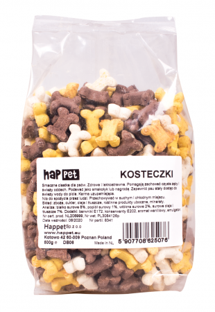 Recompense si Suplimente pentru Caini - Biscuiti Caini Cookie Bones, 500 g, DB06