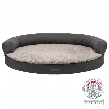 Produse pentru Caini - (-25%) Canapea Ortopedica Vital Sofia, 75 x 60 cm, Gri, 38271