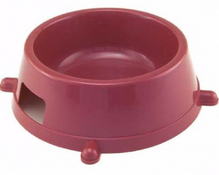 Castroane pentru Mancare si Apa Pisici - Castron antiderapant din pvc 0,6 litri
