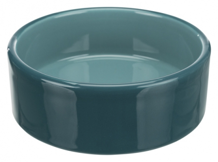 Castroane pentru Mancare si Apa Pisici - Castron Ceramic 0.3L / 12 CM turcoaz 24365