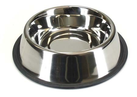 Produse pentru Caini - Castron inox antiderapant 1,5 litri