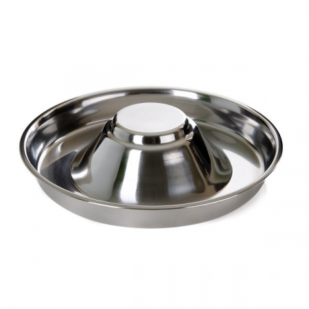 Produse pentru Caini - Castron inox pt caini juniori diametru 28 cm