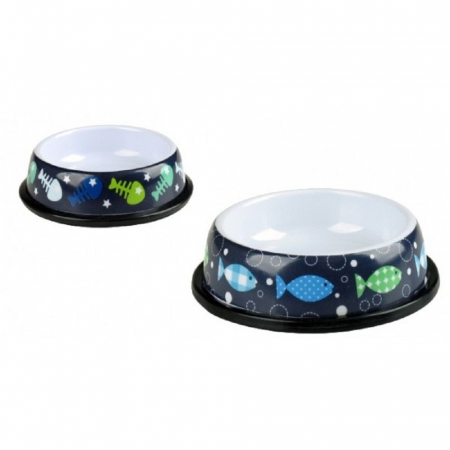 Castroane pentru Mancare si Apa Pisici - Castron melamina pt pisicute 13/4 cm