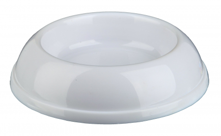 Castroane pentru Mancare si Apa Pisici - Castron Plastic Antiderapant 0.25 l/12 cm 24441