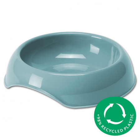 Castroane pentru Mancare si Apa Caini - Castron pvc albastru 1300 ml