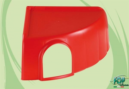 Custi si Accesorii - Casuta De Colt Pentru Rozatoare, 33x33x16 cm, 40182011