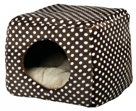 Produse pentru Pisici - Casuta Cub Bett Mina 40x32x40 Maro/Bej 36324