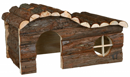 Custi si Accesorii - Casuta Lemn Iepuri Hanna 43x22x28 cm 62053