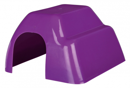 Custi si Accesorii - Casuta Pentru Hamsteri Mari, Plastic, 23x15x26 cm, 61342