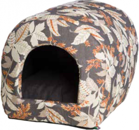 Produse pentru Caini - Casuta Vulcano mix color 35/50/36 cm