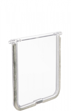 Produse pentru Caini - Clapeta De Schimb Pentru Usa Batanta 3869, 14.7x15.8 cm, Alb, 3860-20