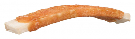 Recompense si Suplimente pentru Caini - Recompense Pentru Caini, Denta Fun, Coaste Cu Pui BBQ, 12 cm / 3 buc / 90 g, 31467